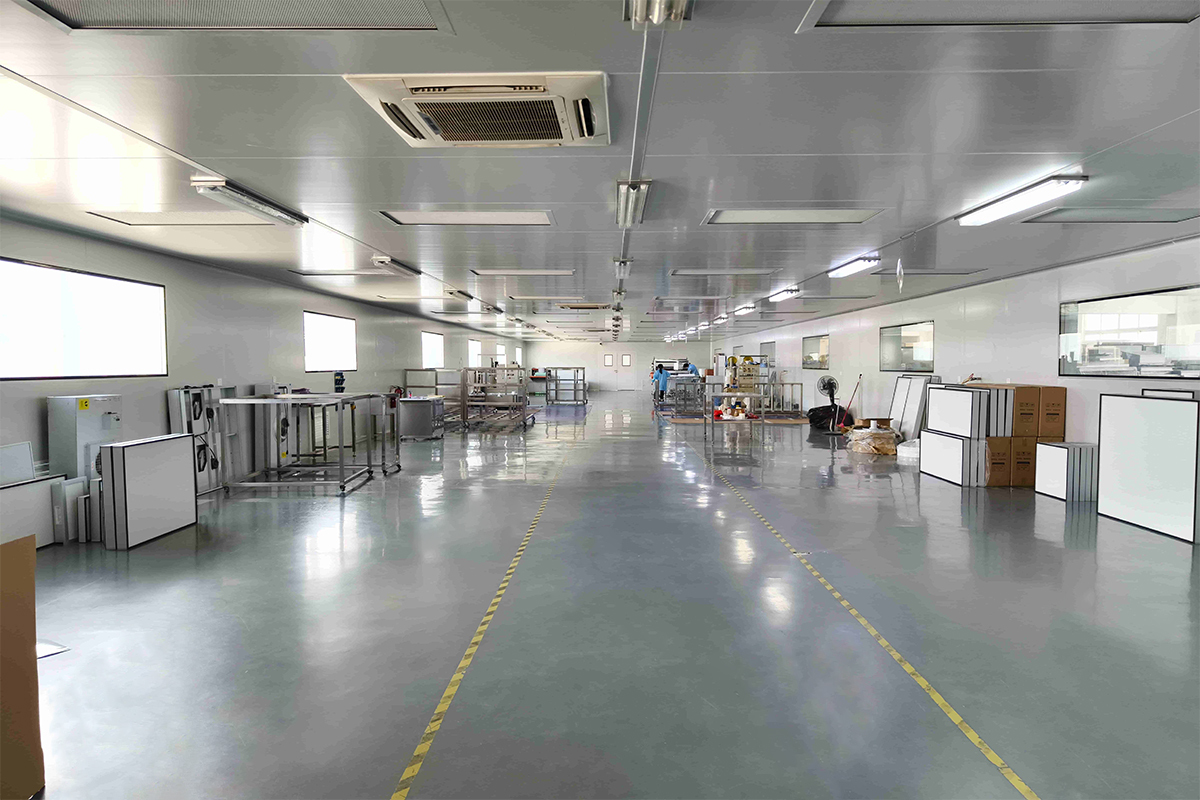Shenzhen Meiri Purification Technology Co., Ltd. linea di produzione in fabbrica