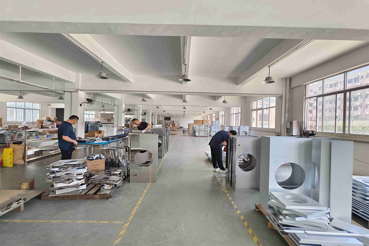 Shenzhen Meiri Purification Technology Co., Ltd. linea di produzione in fabbrica