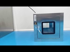 Scatola di passaggio compatta in acciaio inossidabile 304. Disegno che risparmia spazio. Uso in laboratorio ed elettronica.