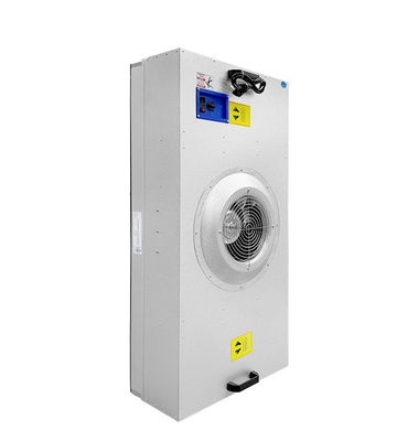 Ventilatore FFU HEPA in acciaio inossidabile con velocità dell'aria da 0,45 a 0,75 m/s e garanzia del motore di 5 anni per le sale pulite