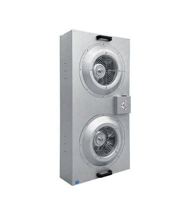 Unità di filtro per ventilatori in acciaio inossidabile con velocità dell'aria HEPA di 0,45-0,75 m/s e dimensioni personalizzabili per la stanza pulita
