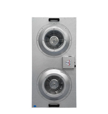 Unità di filtro per ventilatori in acciaio inossidabile con velocità dell'aria HEPA di 0,45-0,75 m/s e dimensioni personalizzabili per la stanza pulita