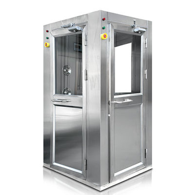 Doccia ad aria a tre porte in acciaio inossidabile camera pulita doccia ad aria fornitore doccia ad aria camera pulita