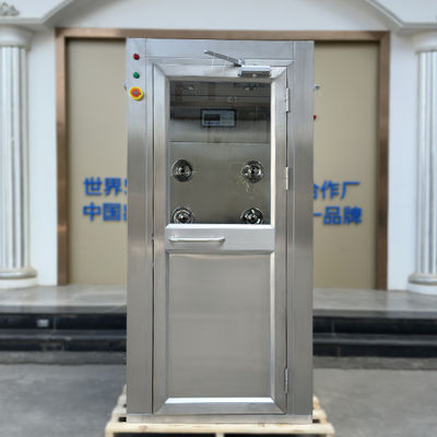 Customized Tre porte in acciaio inossidabile 304 Verticale flusso d' aria Sala pulita Sala doccia aria