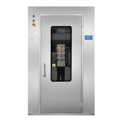 Sala doccia a aria controllata dalla velocità del vento Doccia a aria in acciaio inossidabile Sala pulita 1800W