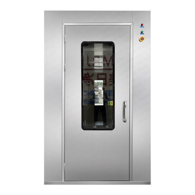 Sala doccia a aria controllata dalla velocità del vento Doccia a aria in acciaio inossidabile Sala pulita 1800W