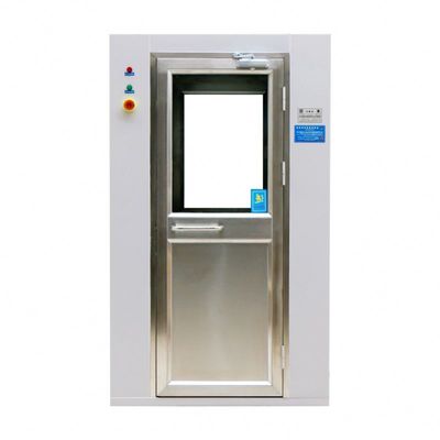 Doccia a doppia aria certificata GMP. Acciaio inossidabile 304 e ≤60dB Silenziosa. Disegno ISO di livello farmaceutico.