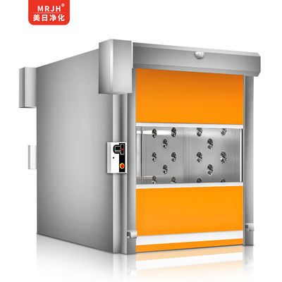 Sala doccia ad aria per carico intelligente da 3000 W con piastra in acciaio rivestita in polvere SUS304 e tempo di doccia ad aria regolabile da 0-99s
