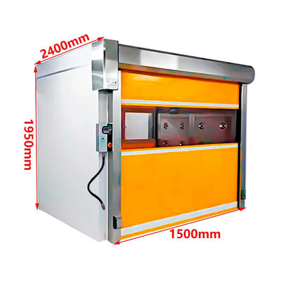Sala doccia ad aria per carico intelligente da 3000 W con piastra in acciaio rivestita in polvere SUS304 e tempo di doccia ad aria regolabile da 0-99s