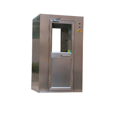 Sala doccia ad aria intelligente 1500W con angolo di flusso d'aria a 360° e piastra in acciaio rivestita SUS304/Powder per la stanza pulita