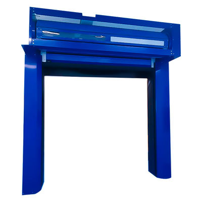 Porta a rulli anti-esplosione in acciaio inossidabile con occhi elettrici di sicurezza e rivestimento francese in PVC a doppio lato