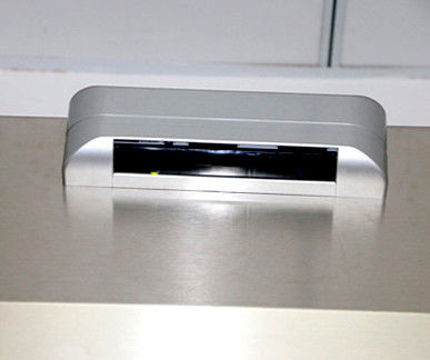 Porta a rulli anti-esplosione in acciaio inossidabile con occhi elettrici di sicurezza e rivestimento francese in PVC a doppio lato