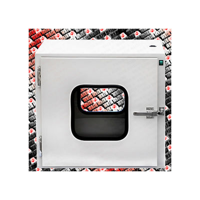ISO 10 box di passaggio laminare di flusso di luce UV per laboratorio prezzo ragionevole box di passaggio di laboratorio pulito sistema di ventilazione box di passaggio