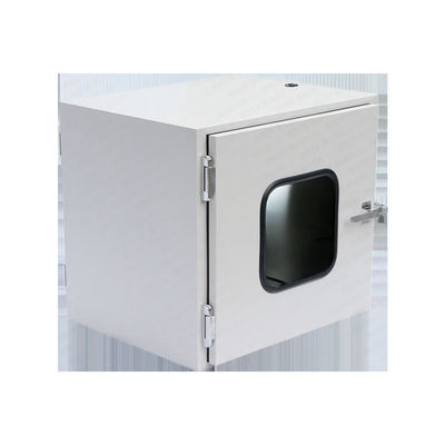ISO 10 UV Light Laminar Flow Pass Box per la finestra di trasferimento della stanza pulita con connessione senza soluzione di continuità
