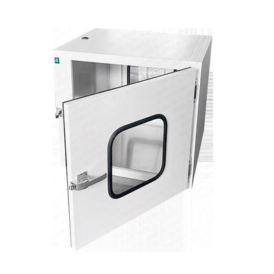 ISO 10 UV Light Laminar Flow Pass Box per la finestra di trasferimento della stanza pulita con connessione senza soluzione di continuità