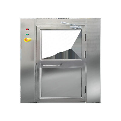 Cassa di passaggio per la stanza pulita in acciaio inossidabile Cassa di passaggio UV per la stanza priva di polvere