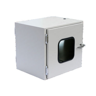 Box di passaggio per stanze pulite statiche di laboratorio personalizzato con trattamento dell'arco interno e connessione senza soluzione di continuità