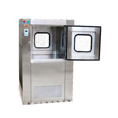 MRJH Single Story Porta piatta Controllo manuale Interlock Interno Esterno Tutto in acciaio inossidabile Air doccia Pass Box