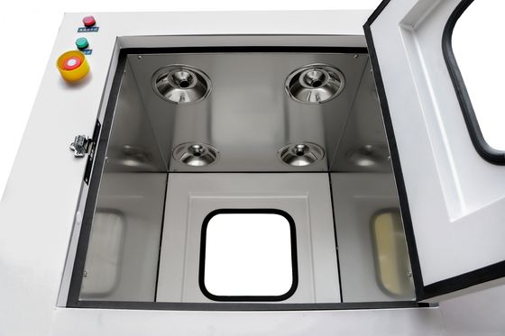 MRJH Single Story Controllo Manuale Interlock Porta Esteriore Lank Finish Cold Rolled Sheet Interno Ss. Doccia d'aria Pass Box