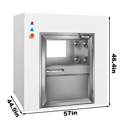 Scatola di passaggio per la stanza pulita UV OEM / ODM accettabile M-RCDC600F