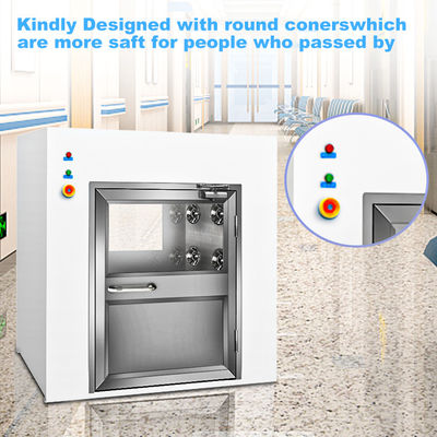 Scatola di passaggio per la stanza pulita UV OEM / ODM accettabile M-RCDC600F