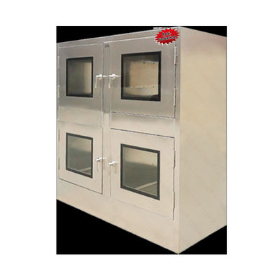 MRJH Anti-radiazione doppio strato porta piatta manuale lucchetto di controllo meccanico comune in acciaio inossidabile finestra di trasferimento ordinaria