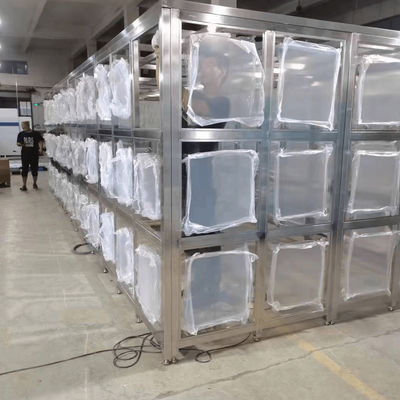 Sala pulita modulare certificata GMP Classe 100-10000 Camera portabile priva di polvere personalizzabile per uso industriale