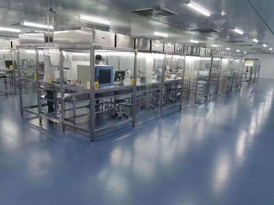 Stazione di lavoro modulare per ambienti puliti personalizzata con filtri HEPA e conformità ISO5~ISO9