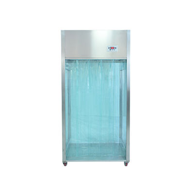 Cabina di campionamento GMP portatile con piastra in acciaio SUS304/verniciata a polvere e pulizia Classe 10000 per velocità del vento regolabile