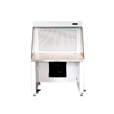 Cappuccio di flusso laminare in acciaio inossidabile Cappuccio di flusso d'aria orizzontale con filtro Hepa