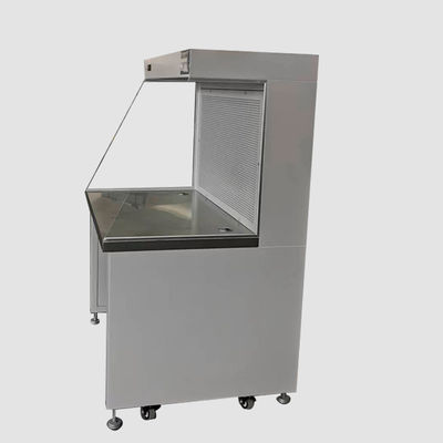 Cappuccio per il flusso d'aria laminare orizzontale in acciaio inossidabile a piastra fredda per laboratorio