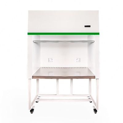 Banco pulito in acciaio inossidabile 304 con velocità dell'aria di 0,75 m/s e cappa a flusso laminare con livello di rumore di 46-58 dB