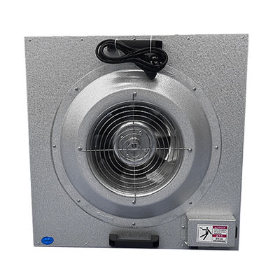 110V/120V FFU Cleanroom Fan Filter Unit con connessione a secco di corsa/fallimento riservata e dimensione 575x575x285mm