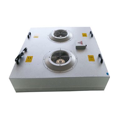 EC Dual DC Motor FFU Fan Filter Unit di purificazione dell'aria H13 HEPA per ambienti puliti ISO