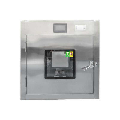 Camera pulita Lampada di xenon Pass through Box Window Interlock elettrostatico in acciaio inossidabile