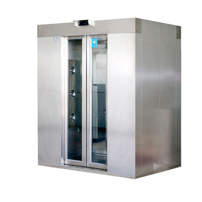 Doccia d'aria per due persone certificata ISO. Porta automatica e 201 inossidabile.