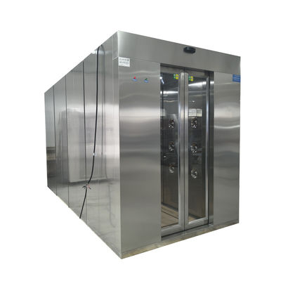 ISO 14644 Doccia d'aria industriale. Porta auto, acciaio pesante per fabbriche.