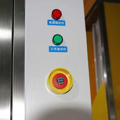 ISO 14644 Doccia d'aria industriale. Porta auto, acciaio pesante per fabbriche.