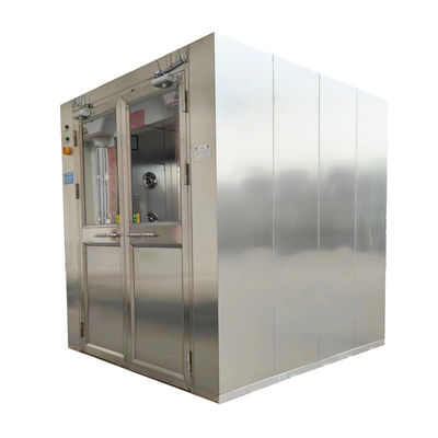 Doccia d'aria per pallet certificata GMP.