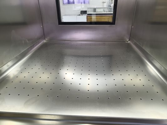 Scatola di passaggio per il trasferimento sterile. 304 acciaio e filtrazione da 0,3 μm.