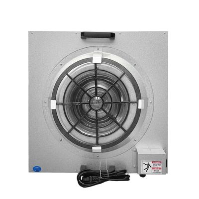 Unità di filtro ad alta efficienza per ventilatori AC FFU. Sistema di purificazione dell'aria di classe camera pulita. Design ultra silenzioso e risparmiatore di energia.