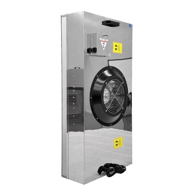 Unità di filtraggio BFU con ventilatore ad accesso inferiore con flusso d'aria HEPA extra-grande, vibrazioni ultra-basse e cambio di filtro senza utensili per camere pulite ISO 5-9