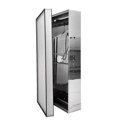 Unità di filtraggio BFU con ventilatore ad accesso inferiore con flusso d'aria HEPA extra-grande, vibrazioni ultra-basse e cambio di filtro senza utensili per camere pulite ISO 5-9