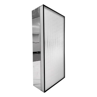 Unità di filtraggio BFU con ventilatore ad accesso inferiore con flusso d'aria HEPA extra-grande, vibrazioni ultra-basse e cambio di filtro senza utensili per camere pulite ISO 5-9