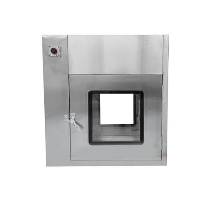 Finestra di trasferimento a prova di esplosione con costruzione in acciaio inossidabile 304 e purificazione a flusso laminare ad alta efficienza per il passaggio di materiali pericolosi