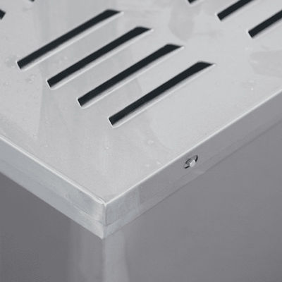 450×450×480 mm Sfoglio HEPA per ventilazione in camera pulita con costruzione resistente alla corrosione e installazione senza attrezzi