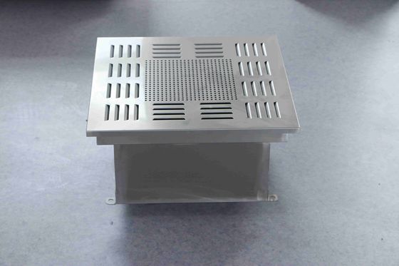 450×450×480 mm Sfoglio HEPA per ventilazione in camera pulita con costruzione resistente alla corrosione e installazione senza attrezzi
