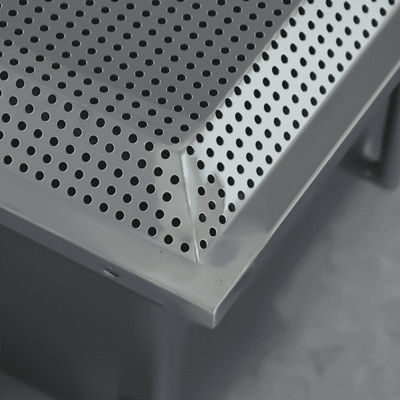 584×584×480mm Flusso zero IP55-Rated Liquid Trough HEPA Vent per semiconduttore Cleanroom Air Supply