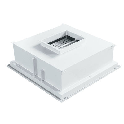 Ventilazione HEPA per pozzi liquidi con installazione senza utensili e costruzione resistente ai prodotti chimici per la conformità sanitaria negli impianti chimici e alimentari