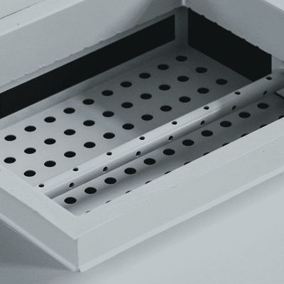 1025×720×480 mm Ventilazione HEPA a fossa liquida con flusso d'aria ad alta capacità e installazione senza utensili per ambienti puliti aerospaziali
